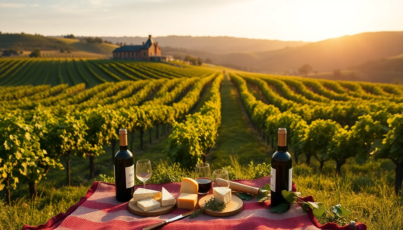 Experience the beauty at Winery Sacramento with scenic vineyards and a charming rustic setting.