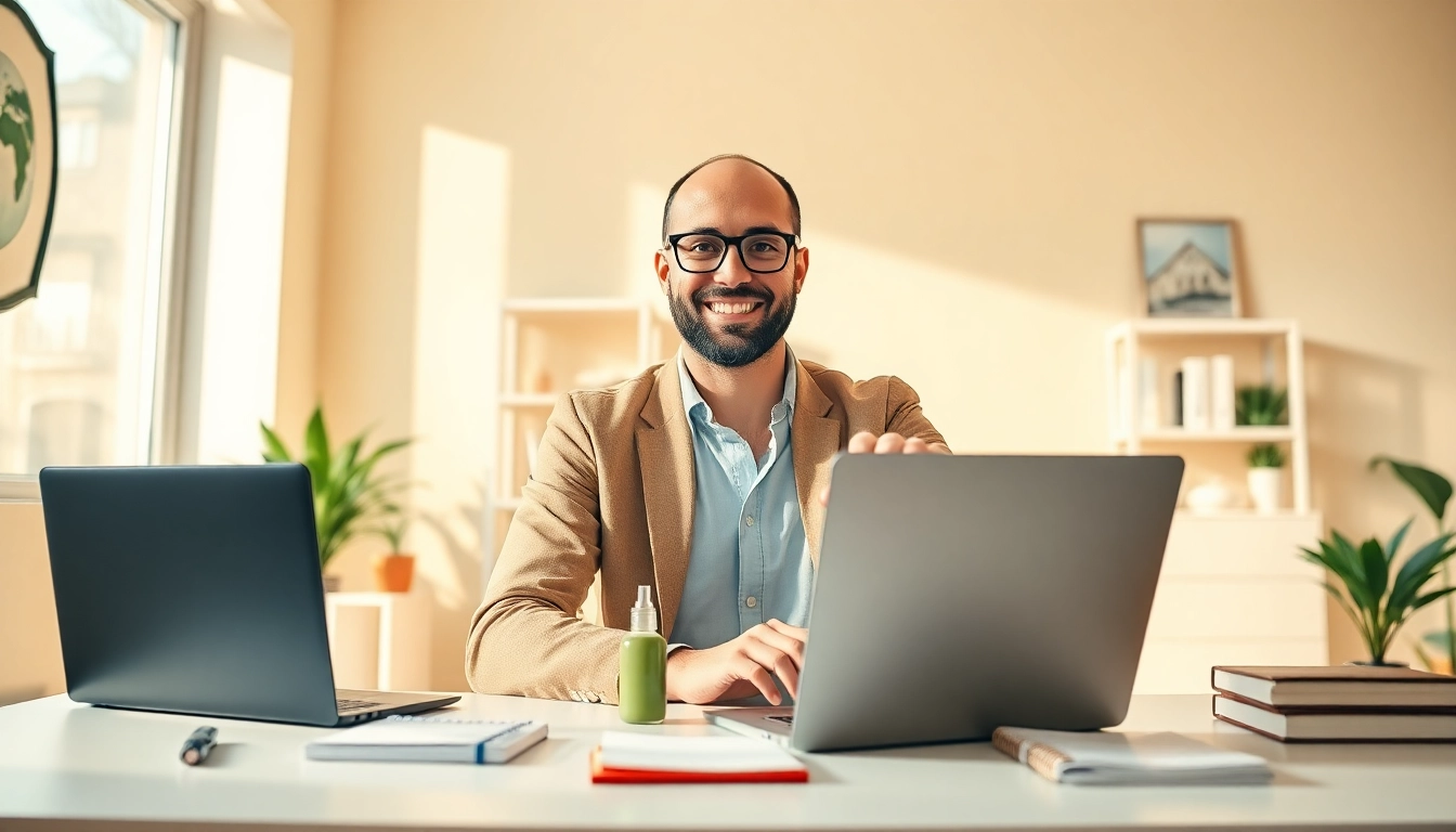 Learn how to sell on Jirle, featuring a motivated seller in an inviting workspace.